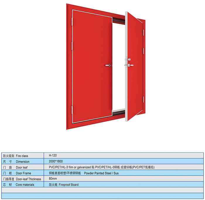 /uploads/image/20181111/Dimension of Class H-120 Double-leaf Fireproof Door.jpg